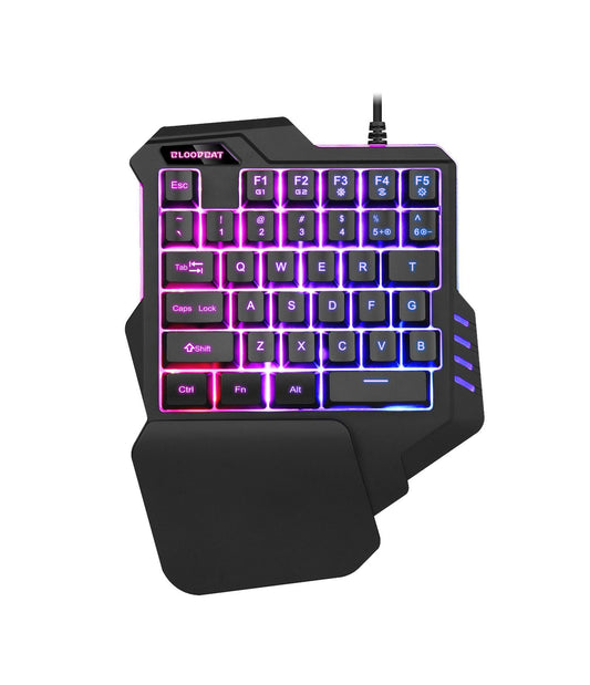 BLOODY- one-handed gaming keyboard and mouse combo