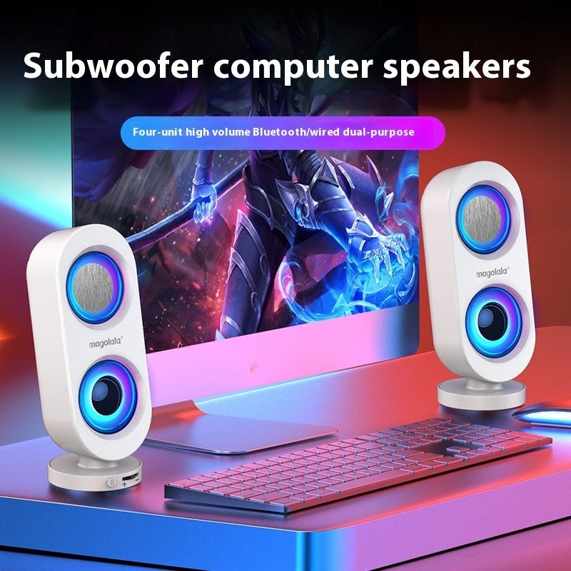 Mogolala Desktop Speaker Subwoofer
