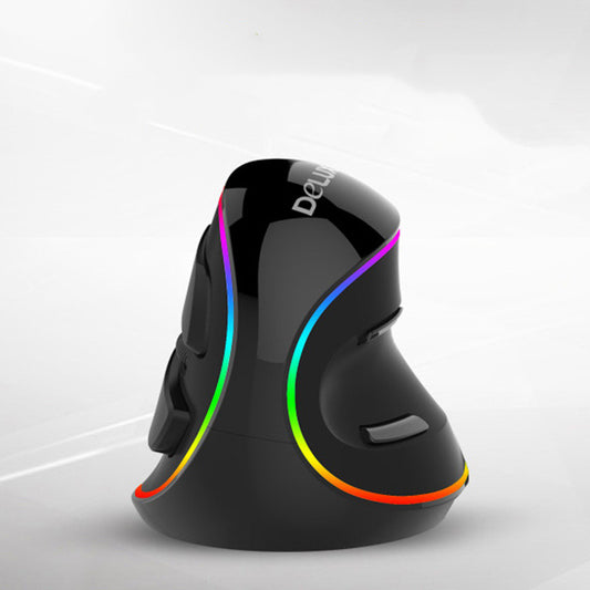 Delux vertical ergonomic wired mouse