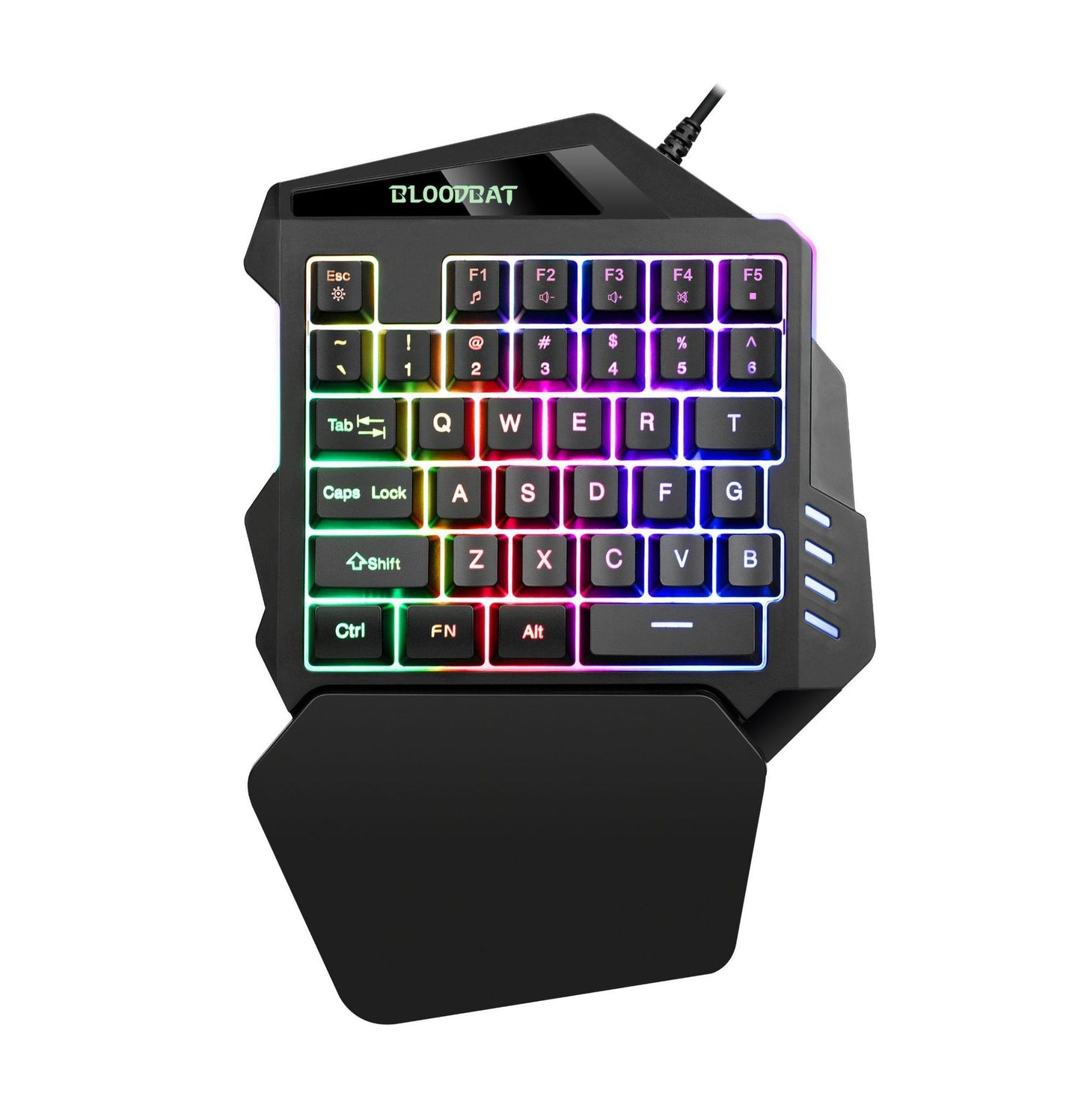 BLOODY- one-handed gaming keyboard and mouse combo