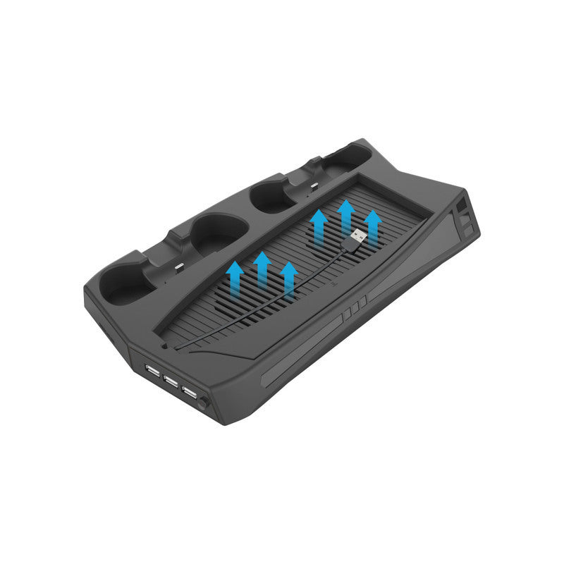 Multifunctional Charging Cooling Fan Base for Game Console