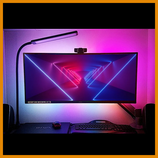LCD Screen Overflow Color Sync Light Belt