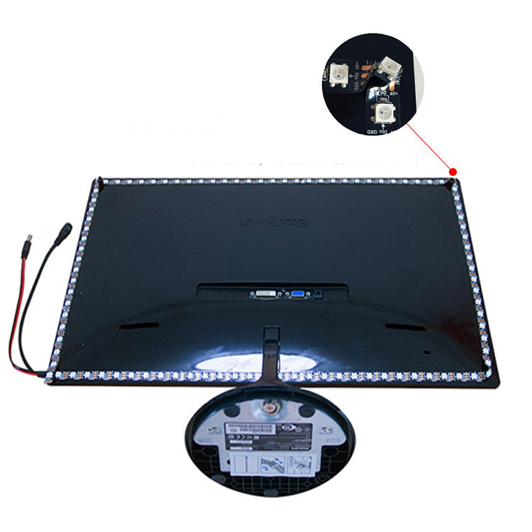 LCD Screen Overflow Color Sync Light Belt