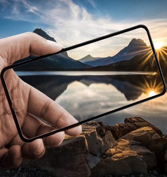 Anti-peep Magnetic Privacy Glass Phone Case