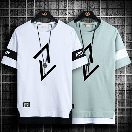Urban Edge Geometric Street T-Shirt