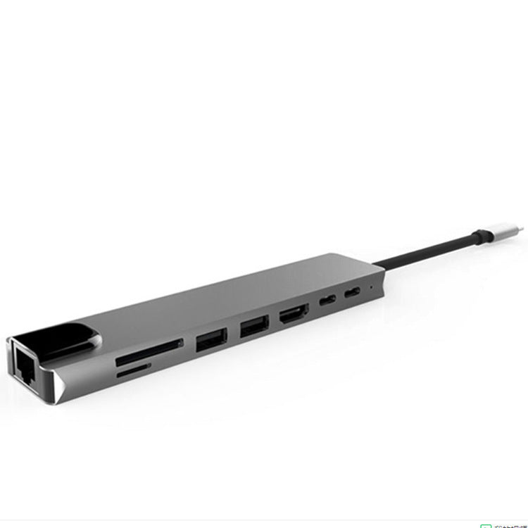 USB hub with multiple ports on a white background
