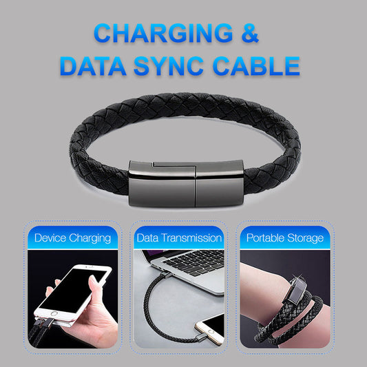 New Wristband Charging &amp; Data‑Sync Cable