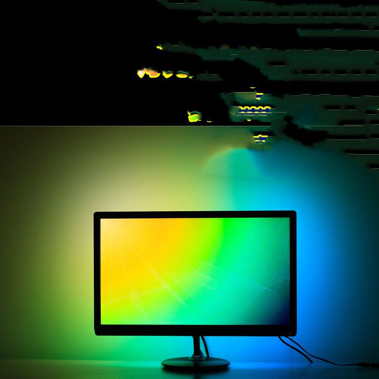 LCD Screen Overflow Color Sync Light Belt