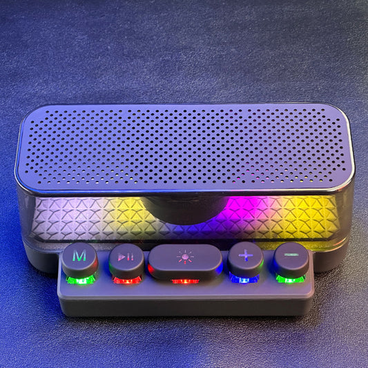 🔍 TG173 Colorful Bluetooth Speaker Keyboard Luminous